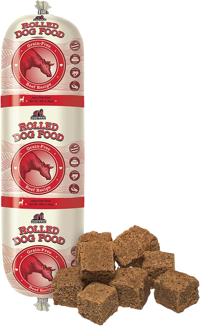 Redbarn Grain Free 3lb Dog Food Roll - Beef -(1-Count)