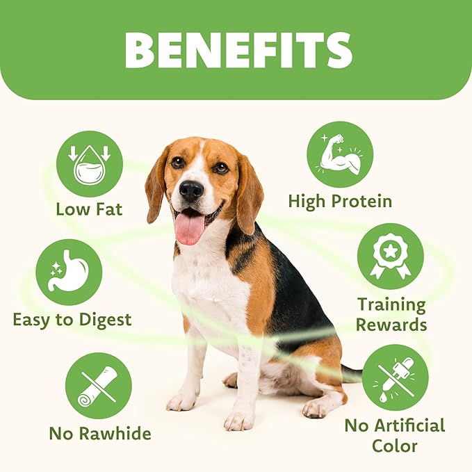 MON2SUN Chicken Wrapped Sweet Potato Dog Treats for All Breeds, Rawhide-Free Soft Chews for Training, No Artificial Colors, 25 oz
