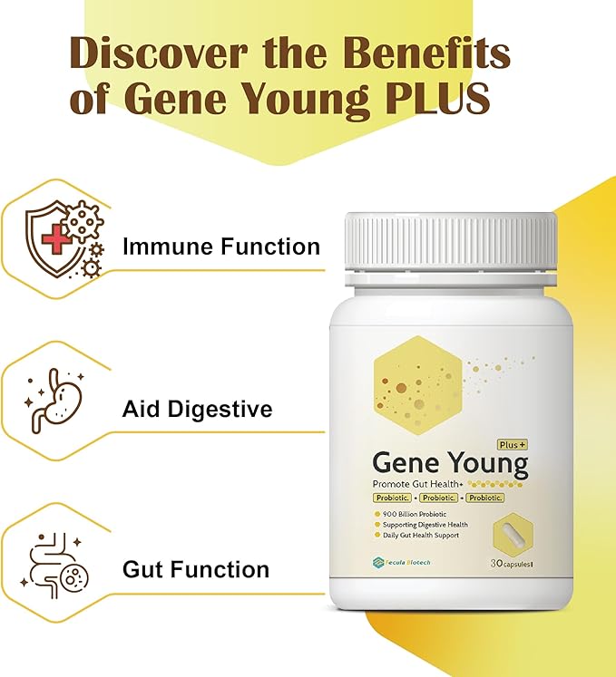 Synbiotic Gut Health Supplement, 30 Capsules – 3-in-1 Probiotic + Prebiotic + Postbiotic, D-Lactate Free – Supports Digestion, Gut Detox, Gastritis Treatment & IBS Relief for Men