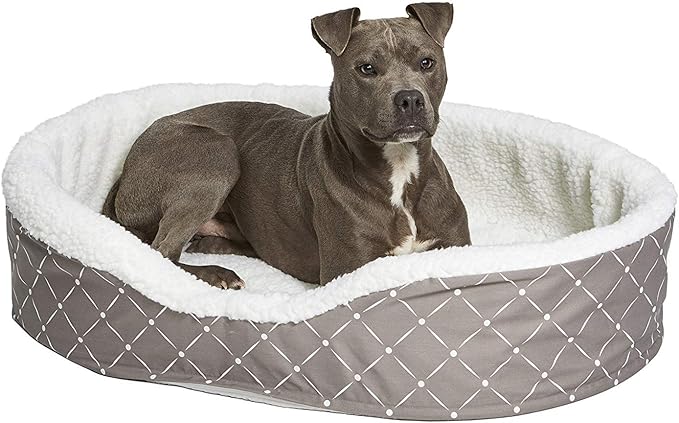 MidWest Homes for Pets CU36MRD Couture Orthopedic Cradle Pet Bed for Dogs & Cats, Intermediate