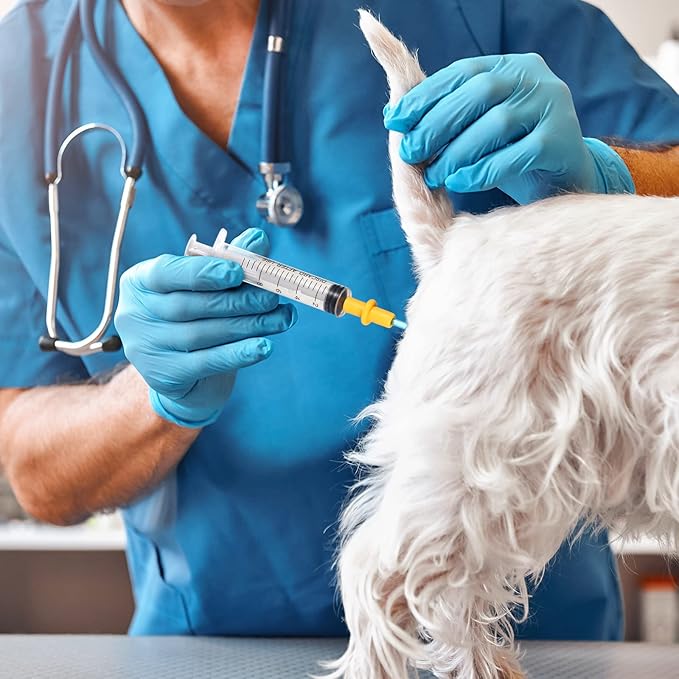 Weewooday 3 Set AI Artificial Insemination Dog Breeding Kit Artificially Inseminate Kit Disposable Canine Cones Dog Semen Collection Bag for Pet(30 cm,Blue)