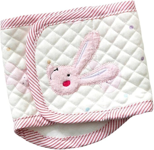 Dog Diaper,Male Dog Belly Bands Physiological Pants Washable Reusable,Adjustable and Leakproof Doggie Sanitary Panties for Small Medium and Large Dogs_M(White Rabbit)