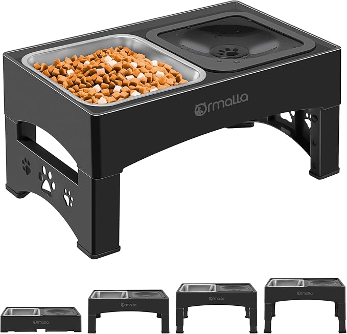 Raised Stainless Steel Style-US Black