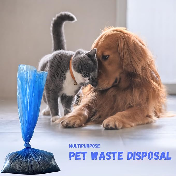 Baby Diaper Bag Disposable Refill 8 Rolls (104 Diaper Sacks) Dog Poop Waste Bags Cat Litter Clump & Poop Bags Sanitary Pad Waste Bags (8 Rolls, Unscented)