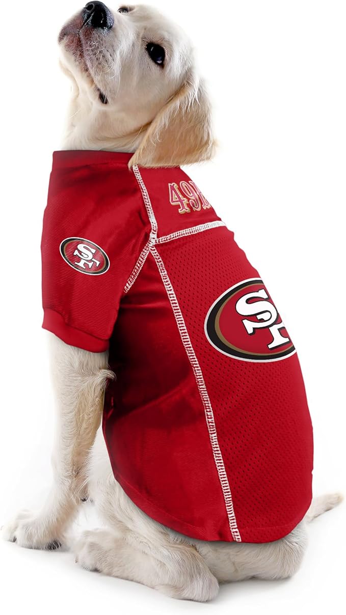 Littlearth NFL Seattle Seahawks Basic Pet Jersey, Team Color, X-Small