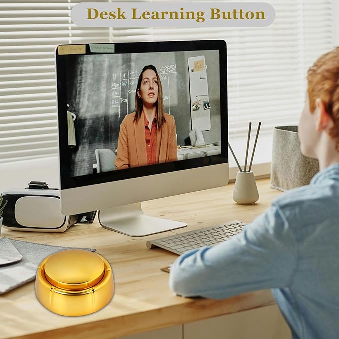 Voice Recording Buttons 30 Second Voice Dog Buttons for Communication Recordable Playback Your Own Message 30 Second Custom Recordable