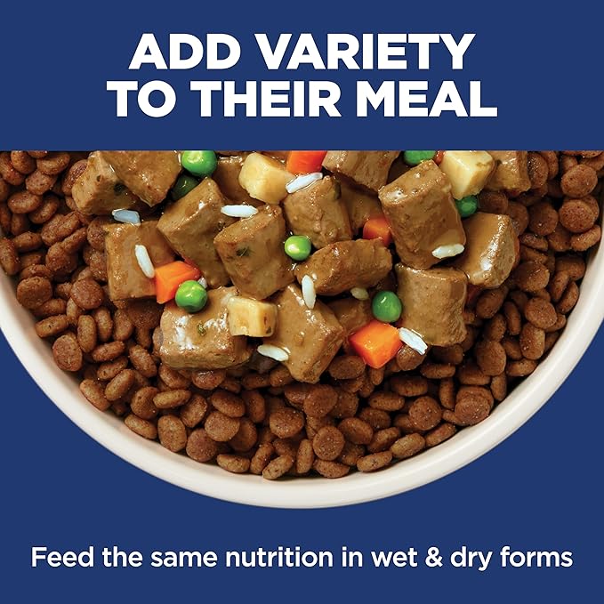 Hill's Science Diet Adult 1-6 Sensitive Stomach & Skin Dry Dog Food, Salmon Recipe, 24 lb. Bag
