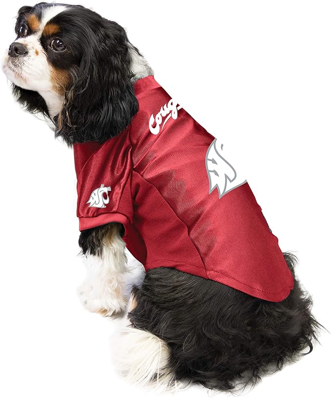 Littlearth NCAA Penn State Nittany Lions Stretch Pet Jersey, Team Color, Medium