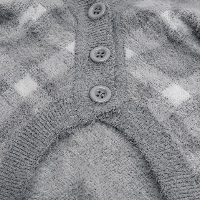 Dog Sweater, Sweaters for Small Dogs, Warm Soft Pet Clothes for Puppy, Medium Large Cat, Dogs Girl or Boy, Dog Shirt for Winter Christmas (Grey, X-Large)