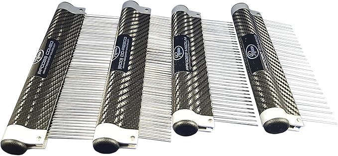Resco USA-Made Wrap Comb for Pets, Combination, Carbon Fiber