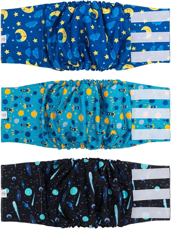 CuteBone Reusable Male Dog Wraps XL DM11XL