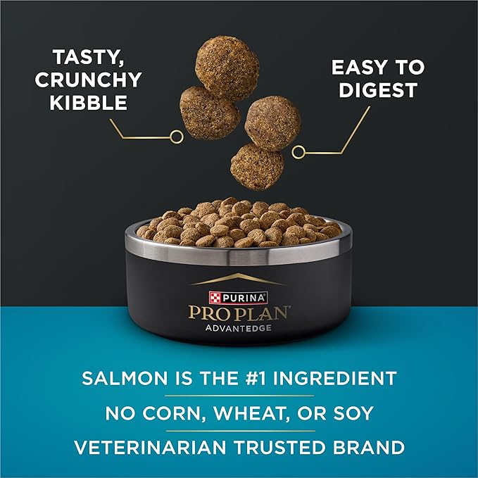 Purina Pro Plan AdvantEDGE Digestive Support Plus Salmon and Oat Meal Formula Adult Dry Dog Food - 22 lb Bag