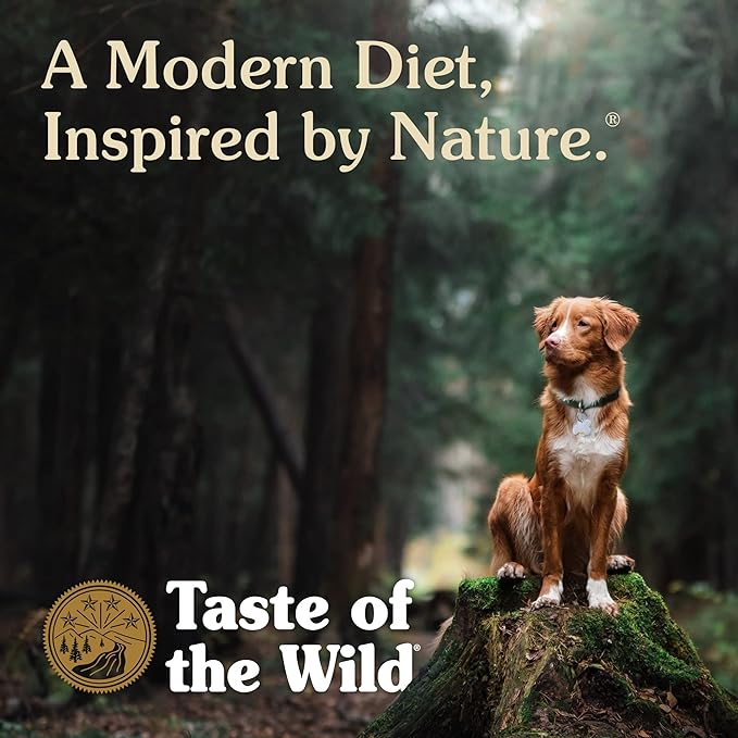Taste of the Wild Southwest Canyon Grain-Free Recipe with Wild Boar Dry Dog Food, Made with Protein from Real Meat, and Guaranteed Nutrients Like Probiotics for All Life Stages 5lb
