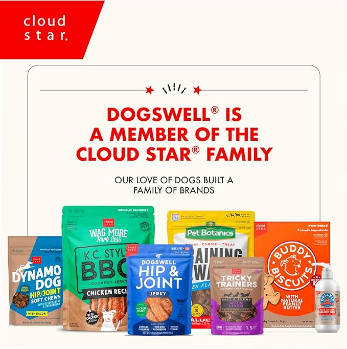 Dogswell Lifestage Puppy Treats Mini Soft Strips Lamb, 10 oz Bag