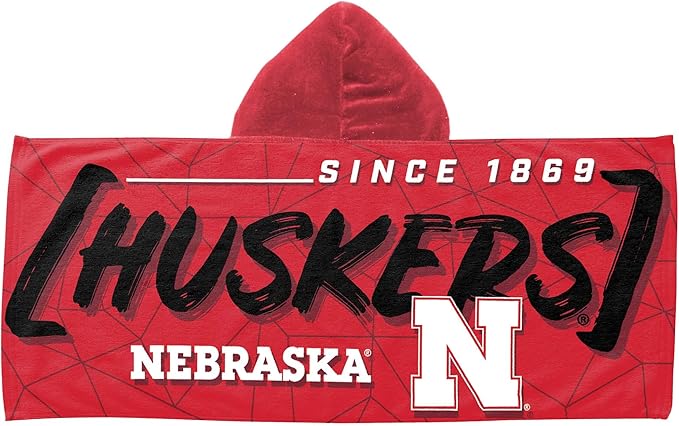 Northwest NCAA Unisex-Adult Hooded Youth Beach Towel