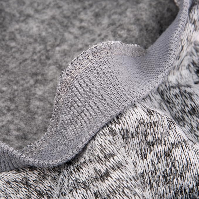 3 Pack Dog Sweater, Dog Sweaters for Small Dogs, Warm Soft Pet Clothes for Puppy, Medium Large Cat, Dogs Girl or Boy, Dog Shirt for Winter Christmas (Grey+Navy+Blue, Large)