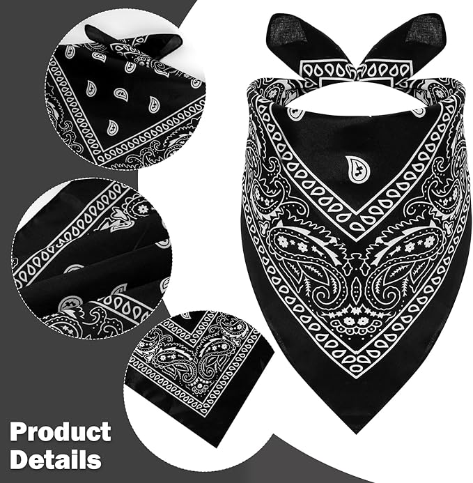 Fumwase Pet Cowboy Costume Halloween Costumes for Dogs Cat Puppy Hats with Bandana Scarf Cowboy Costume Accessories Dog Cat for Party Festival and Daily Wearing (Black, Small)