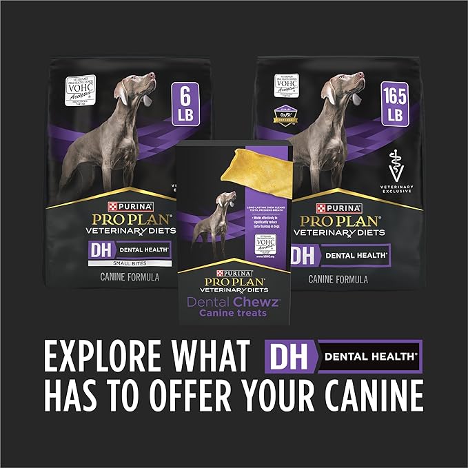 Purina Pro Plan Veterinary Diets OraChews - Large Breed Dental Chews for Dogs - 30 Treats