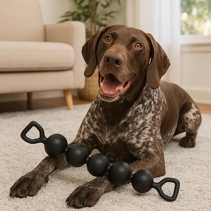 Vigor Interactive Dog Toy – Weighted & Flexible for Shake and Fetch Play – 1 lb (16 oz)