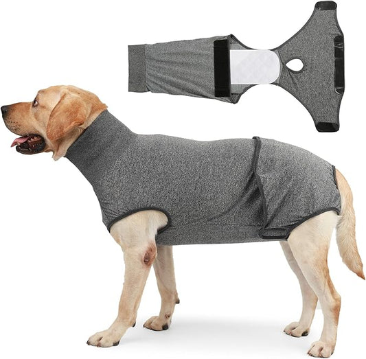 HEYWEAN Full Body Dog Diaper with a Puppy Nappies Physiological Dog Surgery Recovery Suit for Male Female Dogs