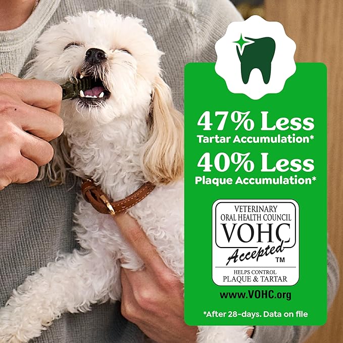 Greenies Dog Treats Veterinarian-Recommended Natural Dental Treats for Dogs, Teenie Size, Sweet Potato Flavor, 36 oz. Pack, 130 Count