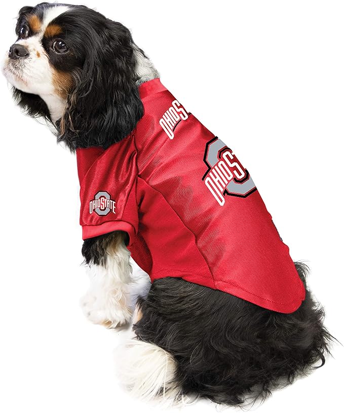 Littlearth NCAA Penn State Nittany Lions Stretch Pet Jersey, Team Color, Medium