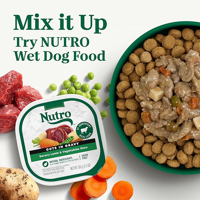 Nutro Natural Choice Dry Dog Food, Adult Dog Food Dry Chicken and Brown Rice Recipe, 5 lbs.