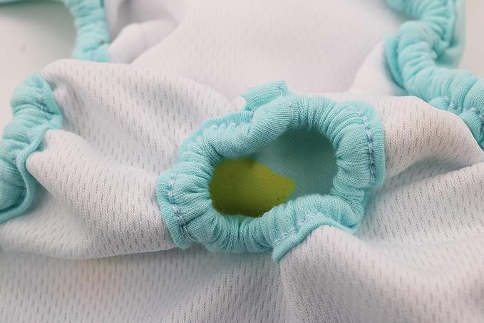 3 Pcs/Set Reusable Dog Diapers Female Washable Sanitary Wraps Pet Panties Nappy for Small Medium Large Female Dogs