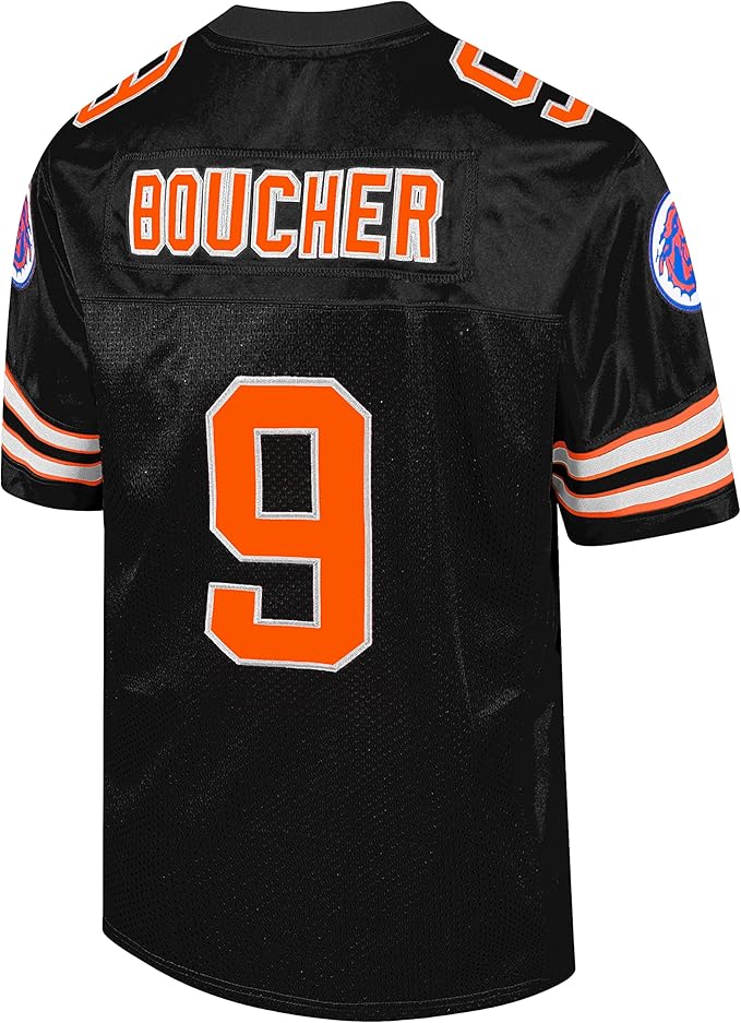 Bobby Boucher #9 The Waterboy Adam Sandler Movie Mud Dogs Bourbon Bowl Football Jersey