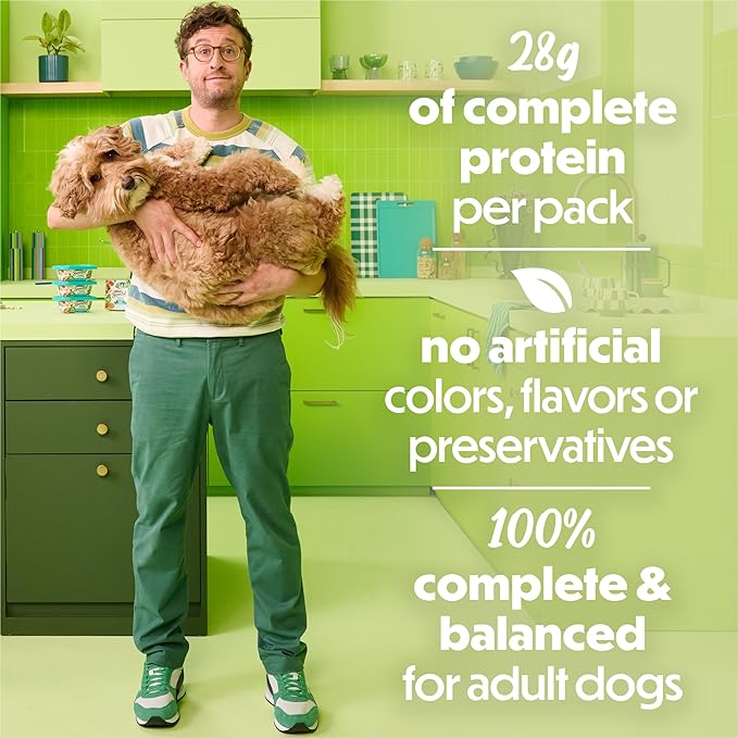 Purina Beneful Wet Dog Food Freshly Prepared Meals Savory Rice and Lamb Stew with Peas and Carrots - (Pack of 8) 10 oz. Tubs