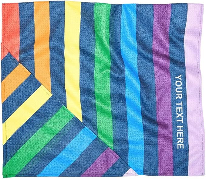 Dock & Bay Customized Pet Towel - Super Absorbent & Quick Drying Dog Towels with Bag - 100% Recycled - Pups with Pride - Medium