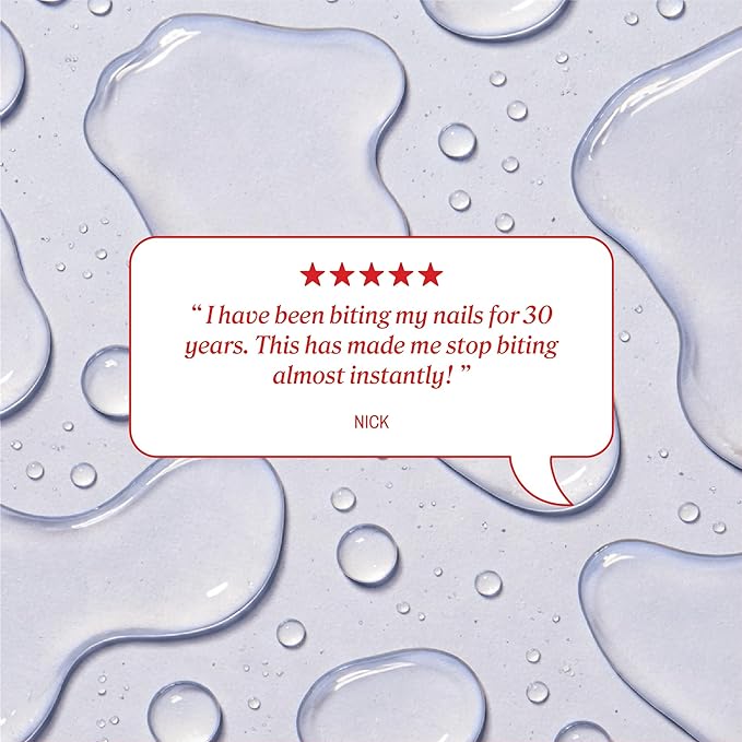 Onyx Professional Stop the Bite Nail Biting Prevention Polish, 0.5 Fl Oz - Made in USA, Stop Nail Biting, No Bite Nail Polish, Thumb Sucking Deterrent