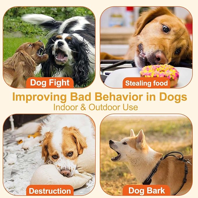 Corrector Spray Dog Trainer 70ml 1 Pack Pet Trainer Spray, Corrector Spray for Dog to Stops Barking, Jumping Up, Food Stealing, Dog Fights, Avoidance, Unwanted Dog Behaviour-Orange-1