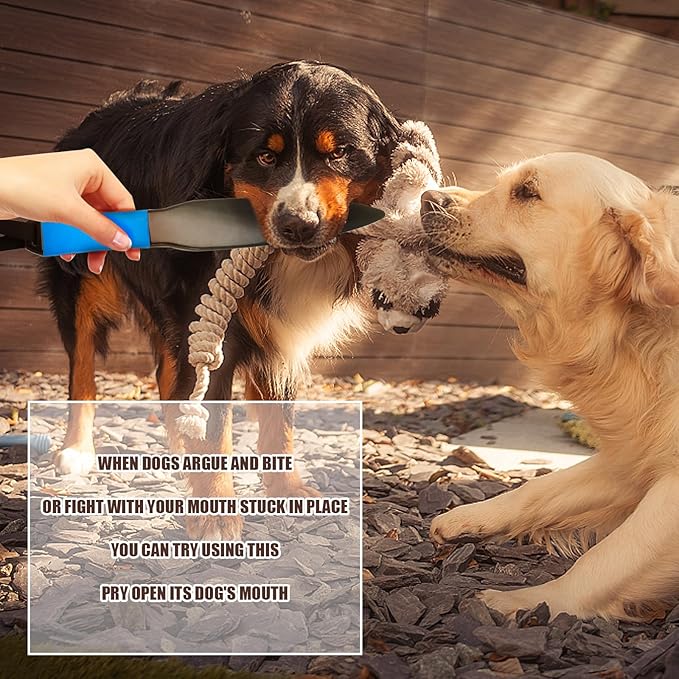 2 Pack Dog Break Stick, No Bite Sticks Pitbull Dog Fight Training Stopper for Medium Large Dogs