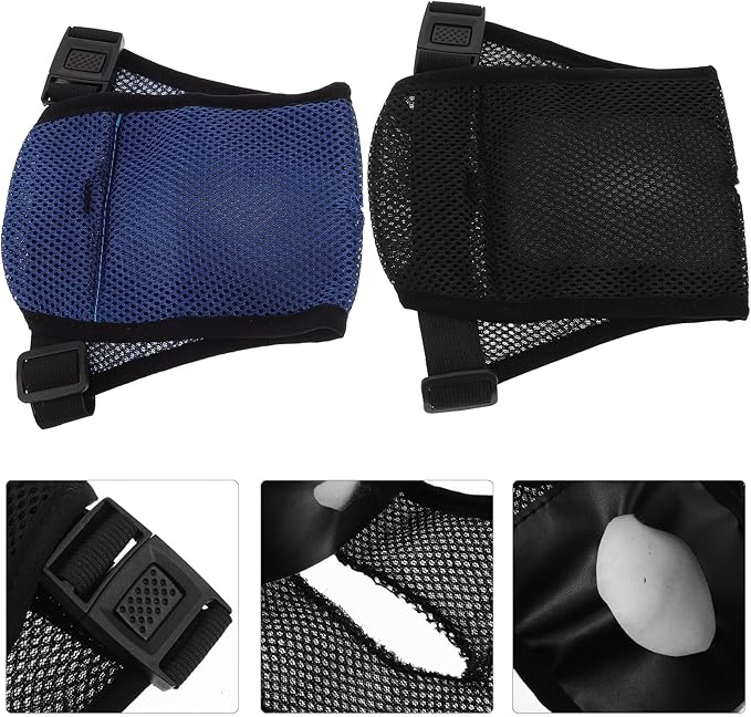 2pcs Female Dog Diapers Large Size L (40-49cm) Breathable Pet Menstrual Pants with Replaceable Pads Reusable Sanitary Pants for Female Dogs in Heat