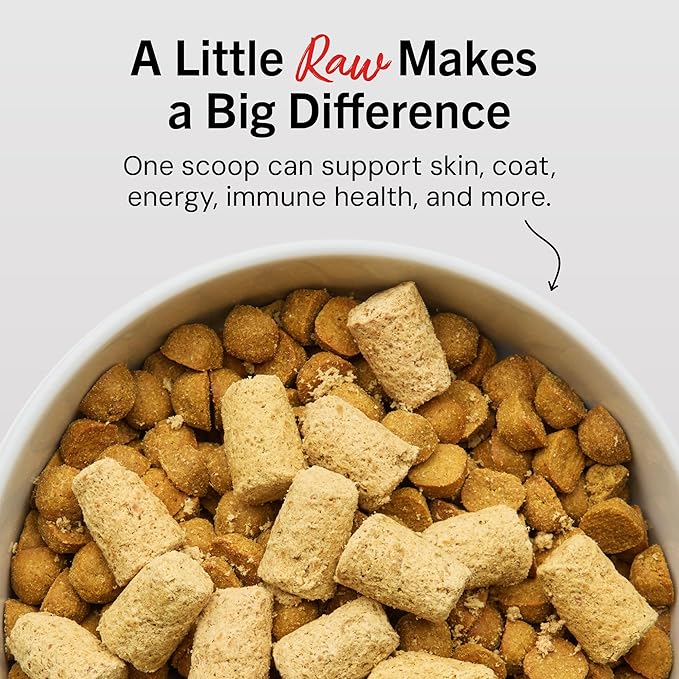 Stella & Chewy's Freeze-Dried Raw Duck Duck Goose Meal Mixers - Dog Food Topper and Mixer - Made with 95% Cage-Free Poultry, Organs & Bone - Perfect for Picky Eaters - Grain-Free - 3.5 oz