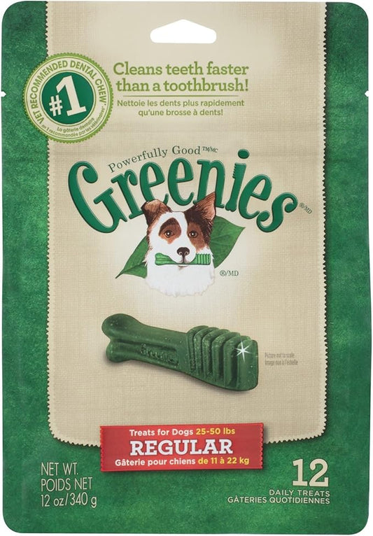 Greenies Dental Treat For Dogs Regular Size