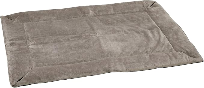 K&H Pet Products Self-Warming Dog Crate Pad, Medium Self Heated Dog & Cat Bed Mat, Portable, Machine Washable, No Electric Needed, Adjustable Fit, Non-Slip Bottom - Medium 31 X 21in Gray