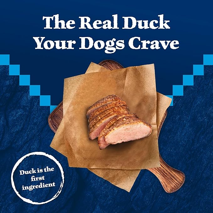 Blue Buffalo Wilderness Trail Treats High Protein Grain Free Dog Biscuits Crunchy Dog Treats, Duck Recipe, 36-oz Box (Pack of 3)