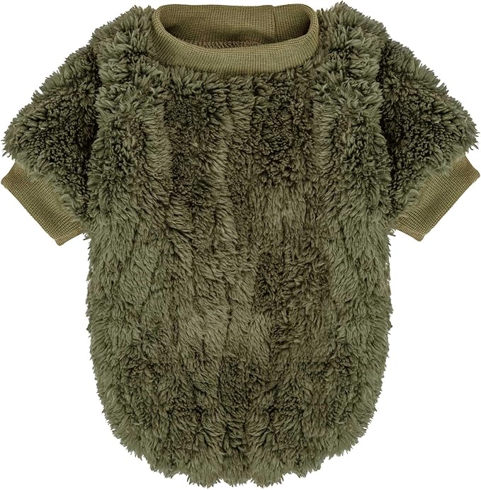 FabriCastle Dog Sweater, 3-Pack Dog Clothes & Coat, Pet Jacket for Small & Medium Dogs Boy or Girl, Soft and Warm Cat Sweaters Doggy Apparel Costumes Christmas (Dark Teal,Army Green,Dark Grey, Small)
