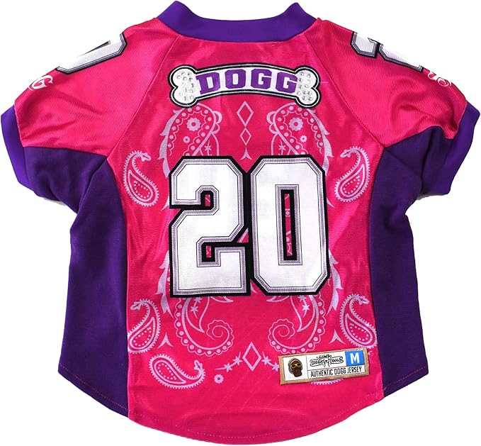Snoop Doggie Doggs Deluxe Pet Jersey, Boss Lady, X-Large