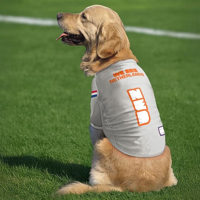 Littlearth Stretch Pet Jersey - Officially Licensed FIFA World Cup 2026 Teams, Sizes: X-Small to X-Large