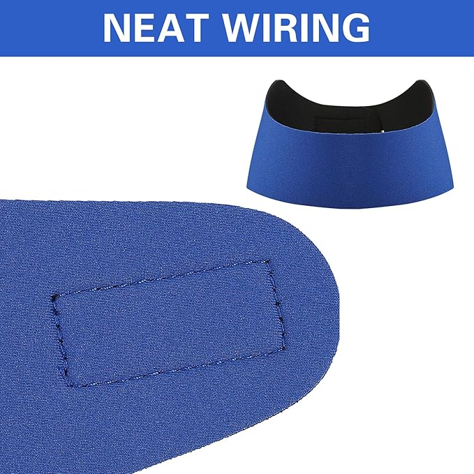 3PCS Dog Swim Cap Plugs, Waterproof Dog Bath Cap Ear Covers for Ear Protection for Bath, Swimming, Pet Grooming -Supply for Small Medium Large Dogs Puppies, Blue