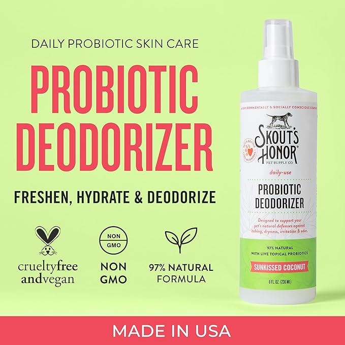 SKOUT'S HONOR Probiotic Grooming Essentials Bundle - Sunkissed Coconut