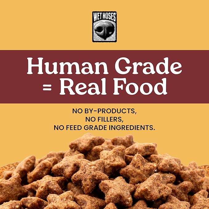 Wet Noses Training Treats – All-Natural, Human-Grade, Non-GMO, Healthy Training & Delicious Snacks for Dogs, for All Dog Sizes & Breeds – Sweet Potato, 14oz (2 Pack)