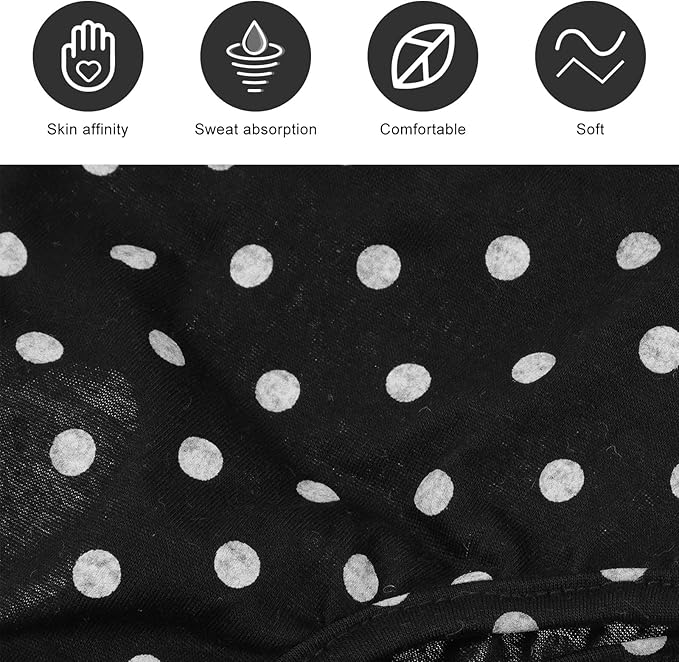 Kisangel Dog Diaper Female Physiological Pants Breathable Fabric and Adjustable Straps, Black L Size, Pet Sanitary Nappies for Female Dogs During Heat Cycle and Incontinence