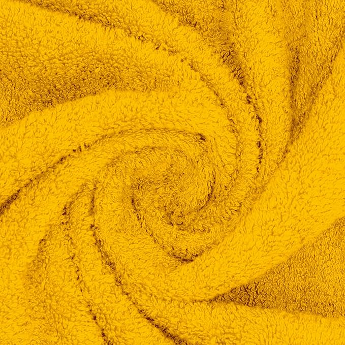 ZUPERIA 6-Pack Bath Towels - 30" x 60" - Ultra Soft 100% Cotton Large Bath Towels- Highly Absorbent for Bathroom, Pool, Gym, Spa, and Hotel Use (Colors Variety)