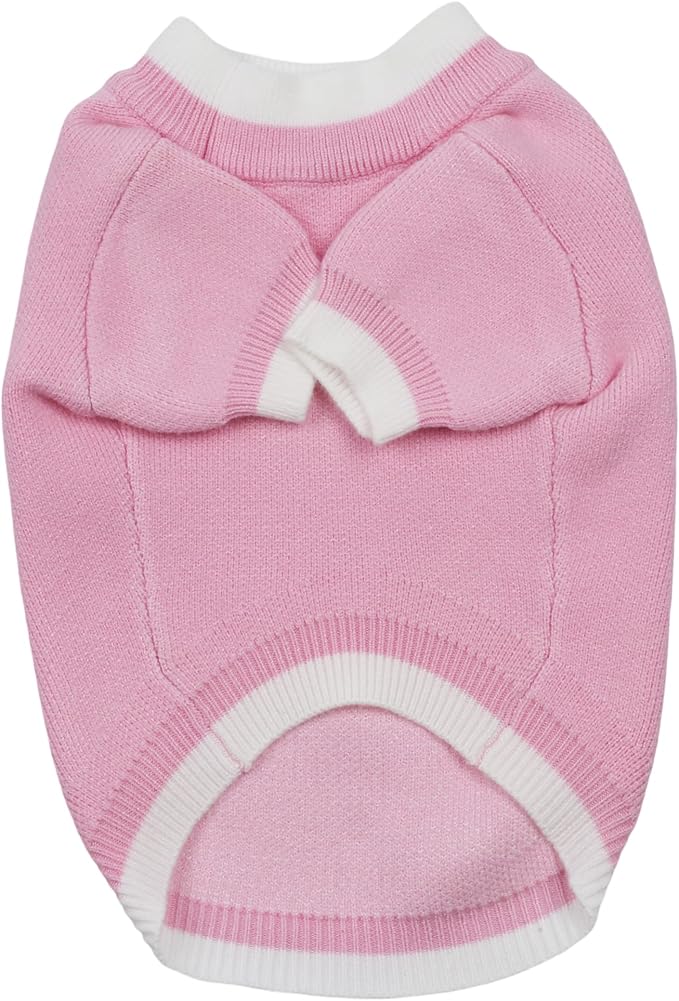 Luxury Dog Sweater – Soft Knit Designer Pet Outfit for Small Dogs & Puppies, XS–L, Stylish Warm Clothing for Yorkies, Chihuahuas, Dachshunds, Maltese, French Bulldog