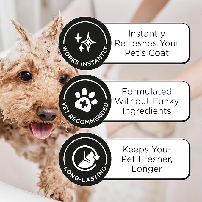 Poo-Pourri Deodorizing Shampoo Bar for Dogs & Cats– Moisturizing Skin & Coat Formula – Plant Based Ingredients – Vet Recommended – Paraben & Sulfate-Free No Harsh Chemicals – Bar Shampoo for Pet Odor