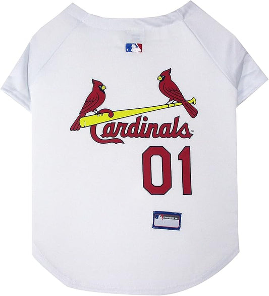 Official MLB St. Louis Cardinals Pet Jersey for Dogs & Cats, Size XX-Large - Stylish Baseball Jersey for Your Furry Fan- Show Off Team Spirit with The Perfect Fan Apparel Gear for Pet, Dog & Cat